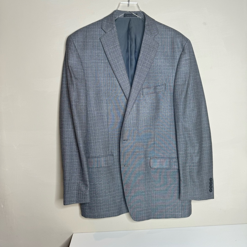 CALVIN KLEIN Suit Jacket Mens Light Gray